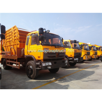 Small swing arm roll container refuse garbage truck